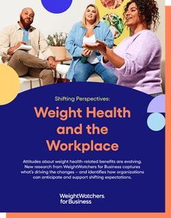 Weight Health and the Workplace White Paper cover